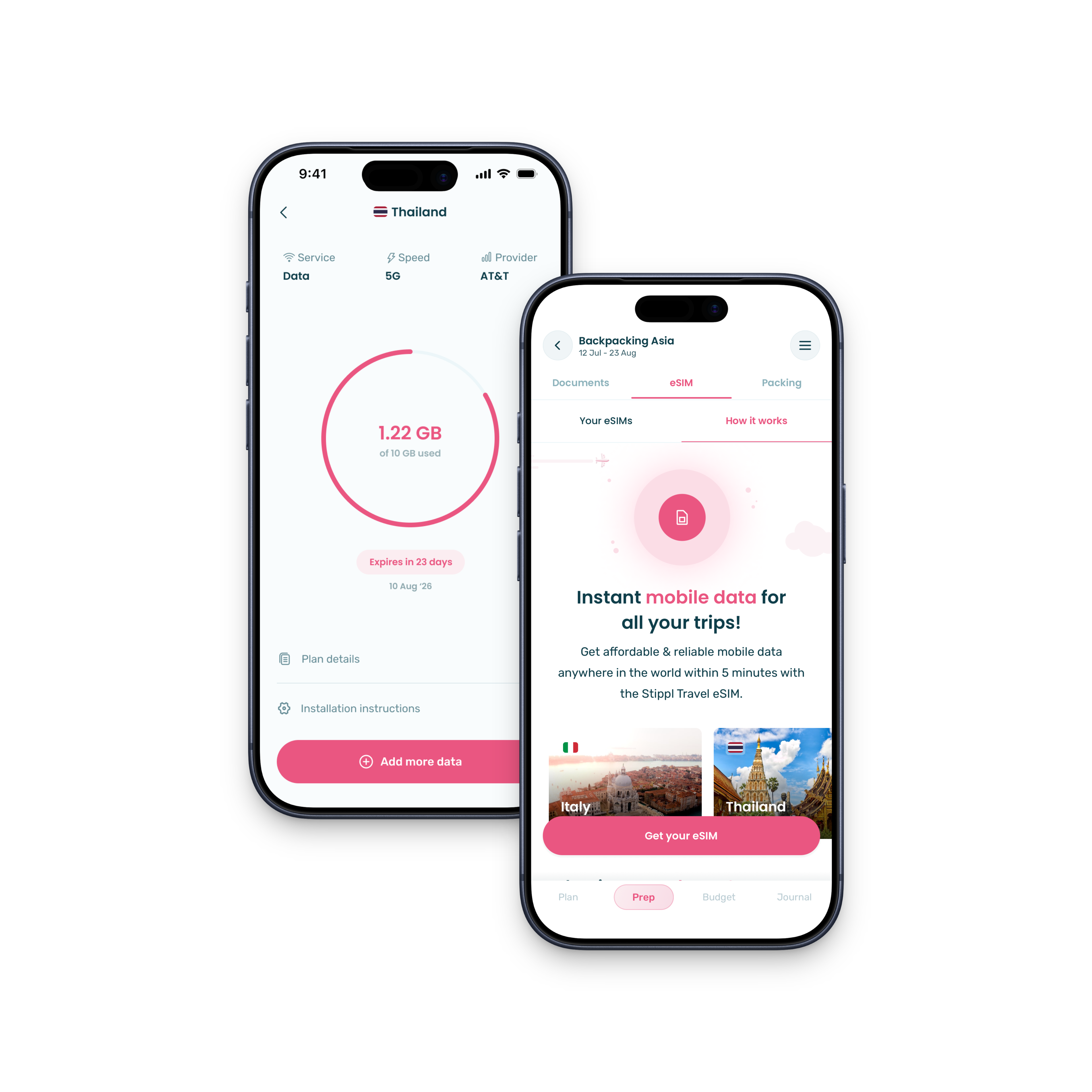 Travel eSIM screenshot